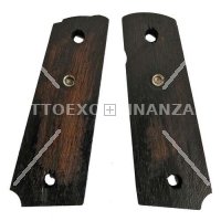 GUANCETTE COLT 1911 NERE IN LEGNO CON LOGO ORIGINALI