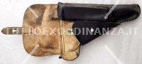 FONDINA P38 NVA DDR PELLE NERA MODIFICATA ESERCITO NORVEGESE