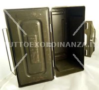 US CASSETTA PORTA MUNIZIONI METALLO CAL.50 WW2