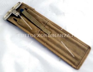 BACCHETTA M1 GARAND ORIGINALE CON CUSTODIA WW2 NUOVA