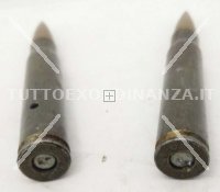 CARTUCCIA CAL. 8x57 MAUSER K98 MG34 MG42 1944 WW2 INERTE