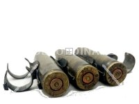 3 BOSSOLI M16 CAL 5,56x45 / 223 REMINGTON INERTI SU NASTRO