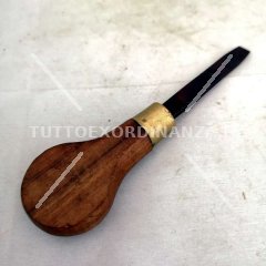 CACCIAVITE CARCANO 1891 A DUE LAME CON MANICO IN LEGNO