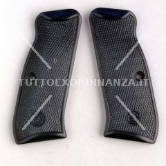 GUANCETTE CZ75 IN PLASTICA NERA