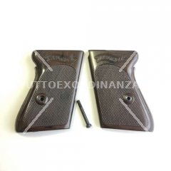 GUANCETTE WALTHER PPK MARRONI COMPLETE DI VITE