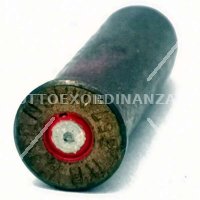 CARTUCCIA INERTE 357 MAGNUM PALLA CONICA BOSSOLO OTTONE