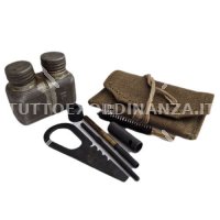 KIT DI PULIZIA MOSIN NAGANT UNGHERESE CON OLIATORE ORIGINALE