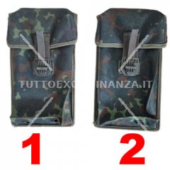 BW PORTACARICATORI MP2 UZI MIMETICO FLECKTARN