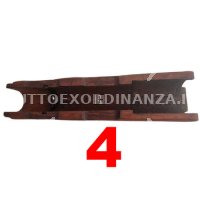 PARAMANI INFERIORE AK47 AKM IN LEGNO DDR NVA