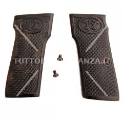 COPPIA GUANCETTE CON VITI WALTHER MOD. 4 CAL 7,65