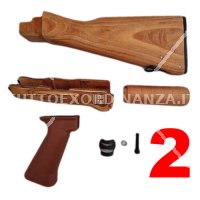 CALCIO COMPLETO AK47/AKM IN LEGNO PRODUZIONE POLACCA