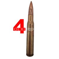 CARTUCCIA INERTE 30.06 M1 GARAND / BROWNING 30 WW2