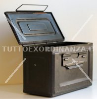 US CASSETTA PORTA MUNIZIONI METALLO CAL.50 WW2