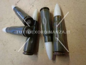 CARTUCCIA CAL. 7,62x39 KALASHNIKOV DA MANIPOLAZIONE INERTE