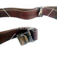 US CINGHIA GARAND IN PELLE MARRONE ORIGINALE